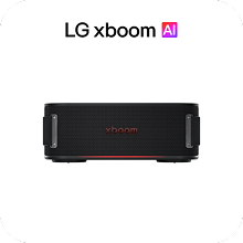 LG xboom AI product front view