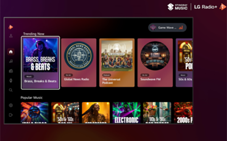 LG Radio+ Powers up With Stingray Music for a Seamless and Enriched Audio Streaming Experience