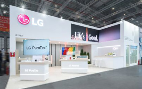 A photo of LG’s booth showcasing PuroTecTM at Chinaplas 2024