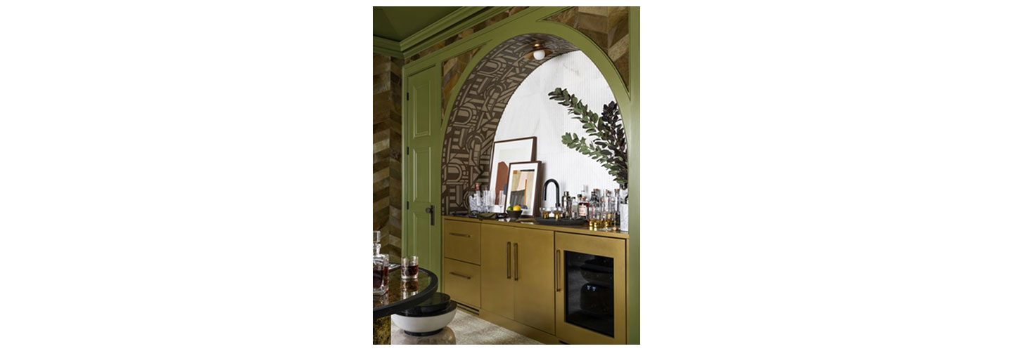 The LG Signature Kitchen Suite undercounter convertible refrigerator/freezer featured in the Whole Home Project.