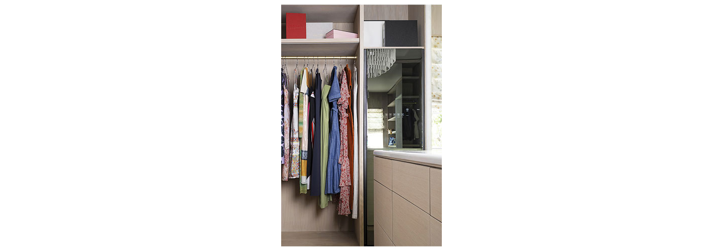 LG Styler featured in the Whole Home Project.