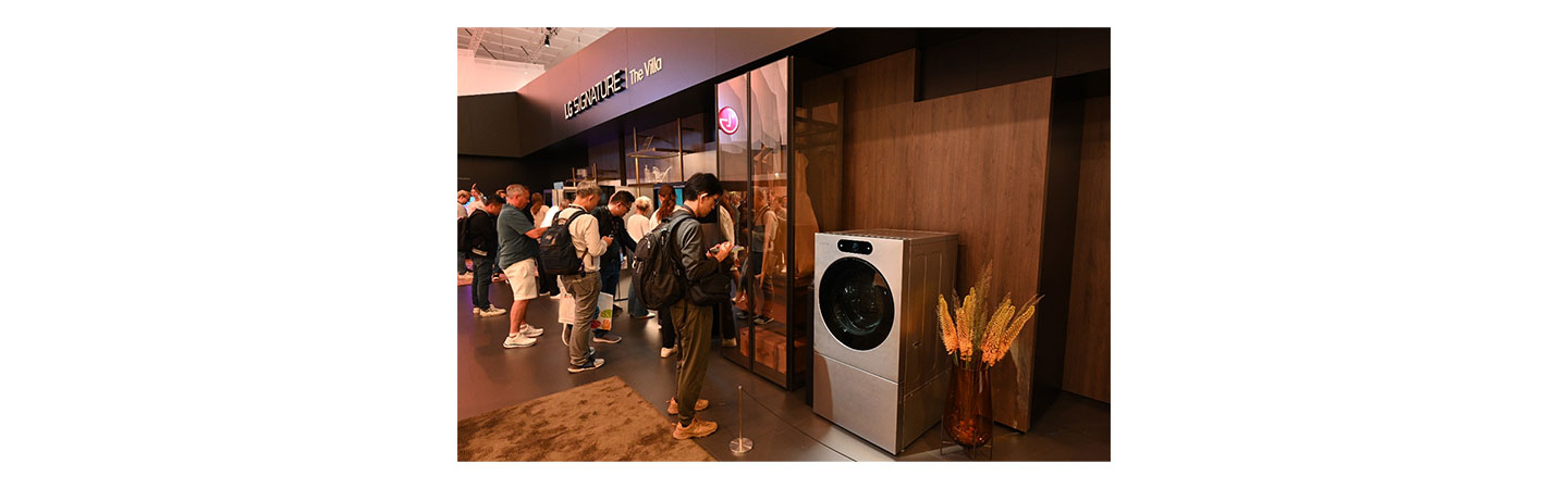 LG SIGNATURE, The Villa zone, prepared at LG booth during IFA 2023