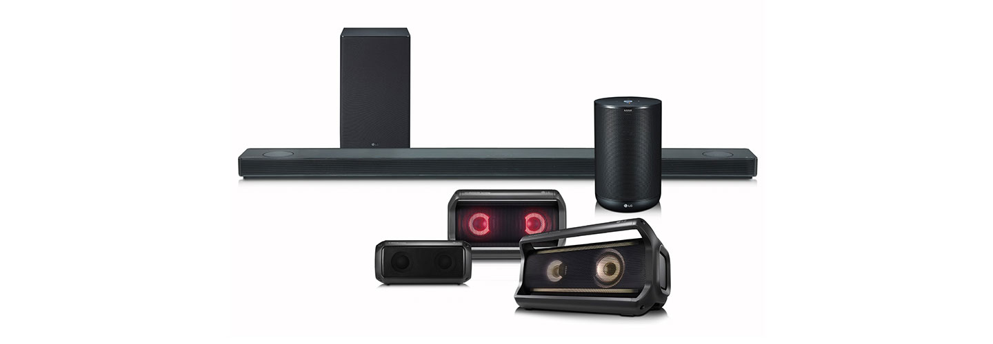 LG Speaker Lineup