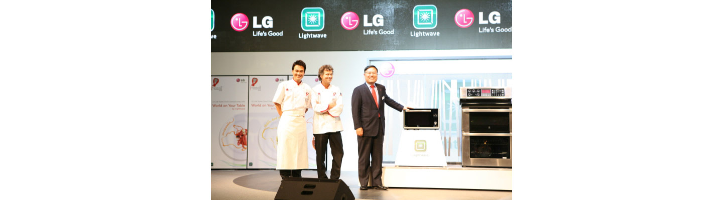 LG CELEBRATES “THE WORLD ON YOUR TABLE”