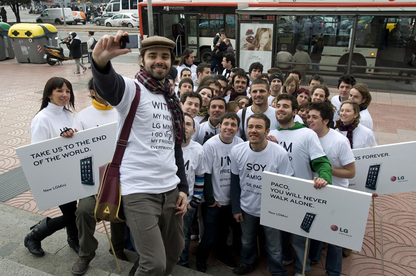 LG MINI & “SOCIAL” EVENTS IN BARCELONA
