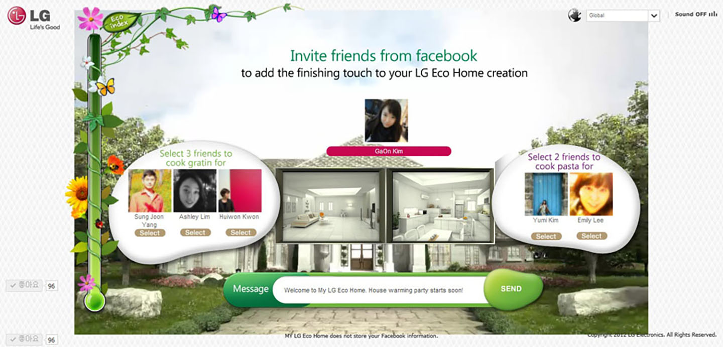 LG’S “MY ECO HOME”