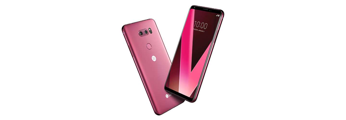 LG V30 Raspberry Rose 1