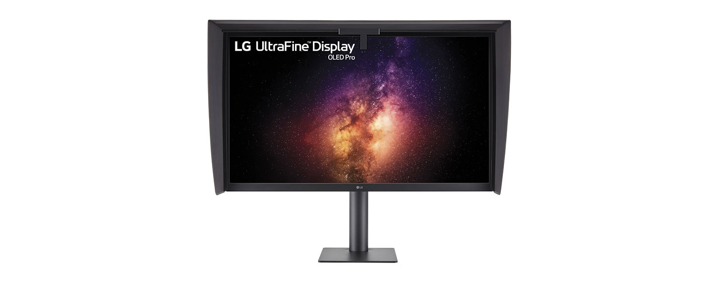 LG UltraFine Display OLED Pro monitor – front view