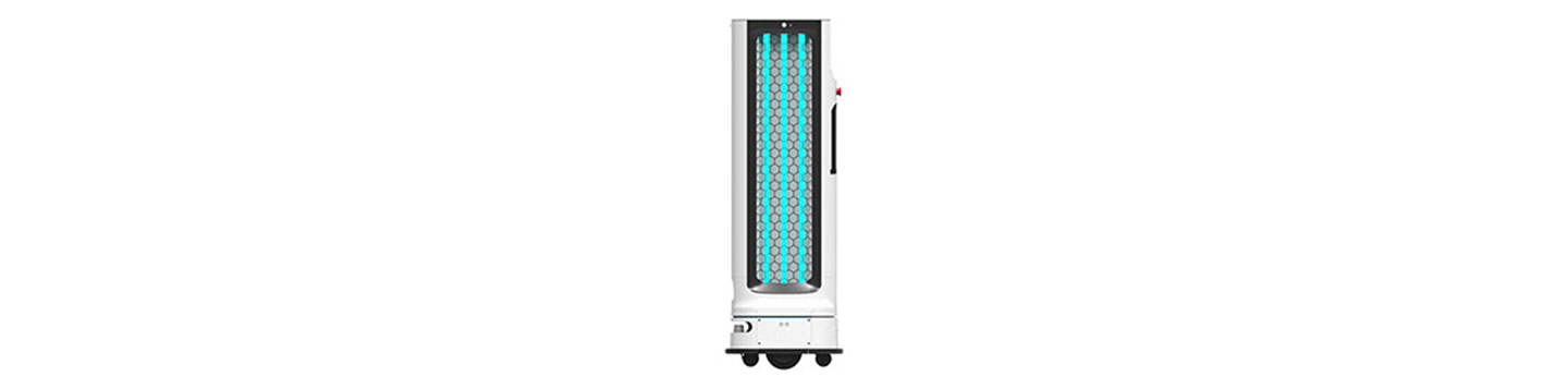Side view of LG UV Robot