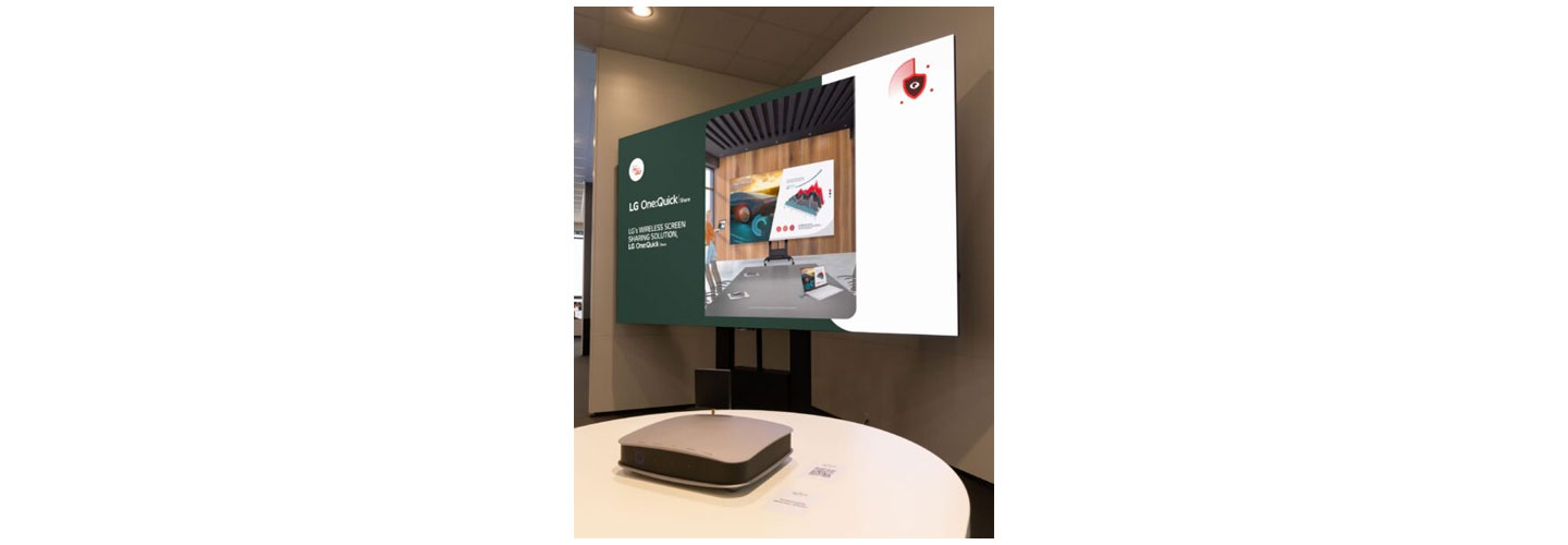 Image of LG One:Quick display