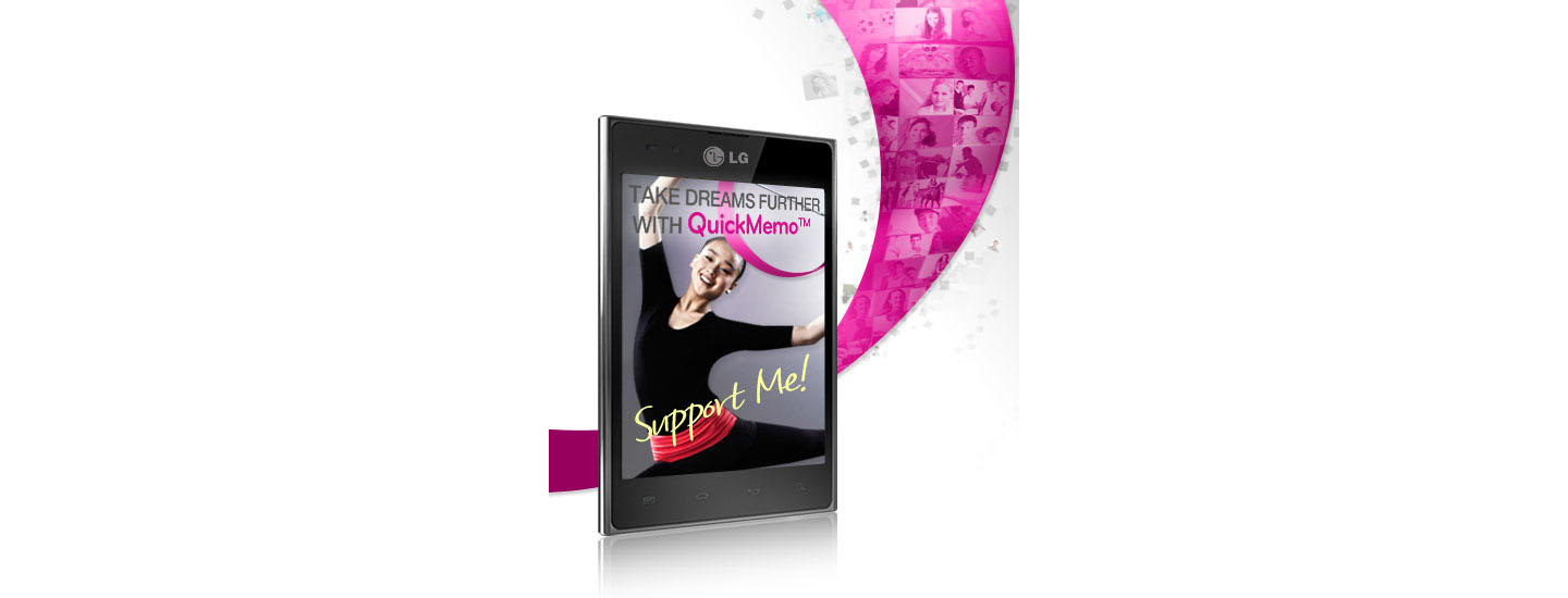 GET INTO THE SPORTING SPIRIT THIS SEASON WITH LG’S QUICKMEMO™