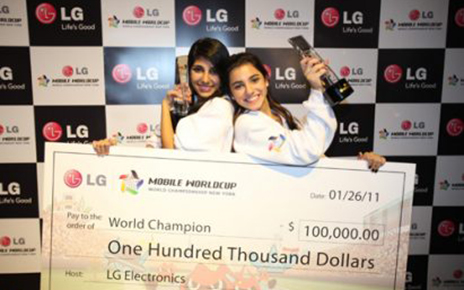 GLOBAL TEXTING CHAMPIONS CROWNED AT LG MOBILE WORLDCUP CHAMPIONSHIP 2010-2011