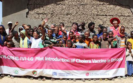 LG and IVI Conduct Cholera Vaccination Campaign in Ethiopia