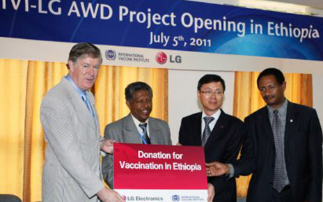 LG AND IVI JOIN HANDS TO DELIVER HOPE TO CHILDREN IN ETHIOPIA THROUGH VACCINATION