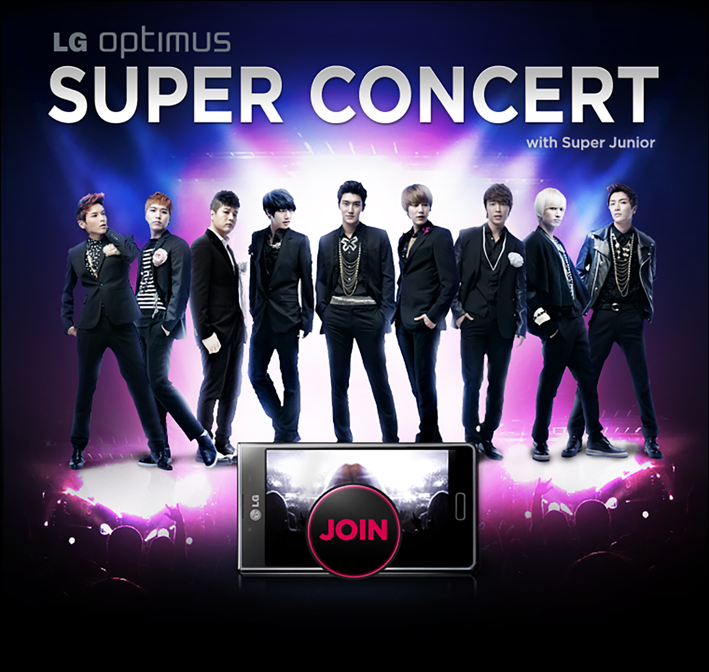 LG AND POPULAR KOREAN BOY BAND SUPER JUNIOR INVITE FANS TO A VIRTUAL CONCERT