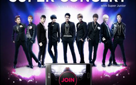 LG AND POPULAR KOREAN BOY BAND SUPER JUNIOR INVITE FANS TO A VIRTUAL CONCERT