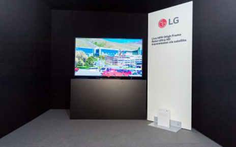 LG AND SES TO DEMONSTRATE 4K HIGH FRAME RATE TECHNOLOGY AT SES INDUSTRY DAYS