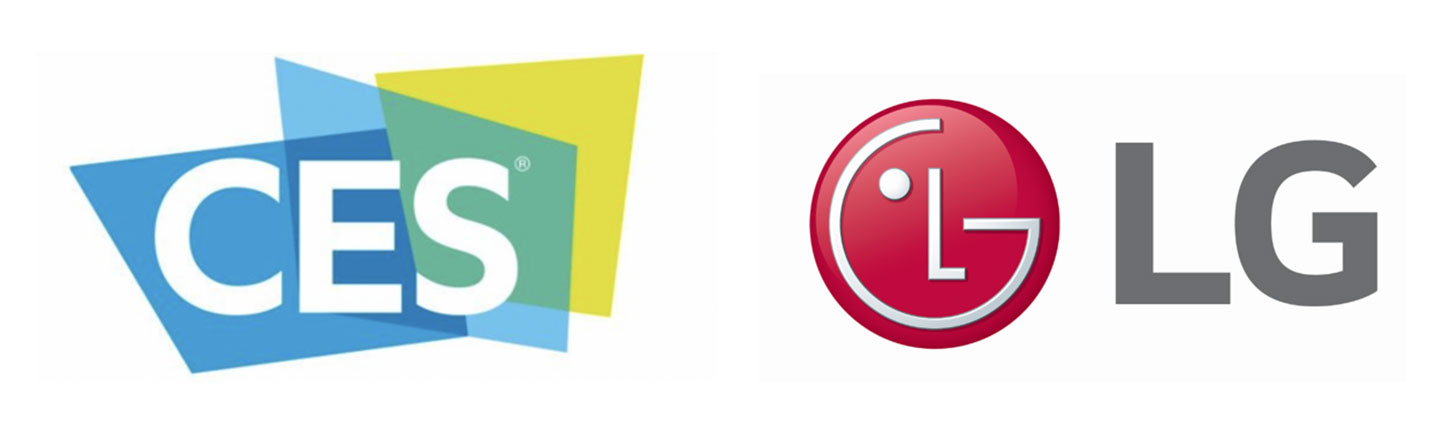 CES and LG logos placed side by side