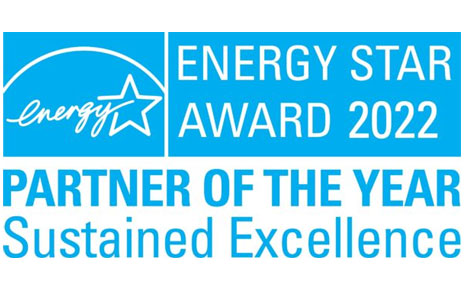 The logo of the Energy Star Award 2022 given to Partner of the Year in its ‘Sustained Excellence’ category.