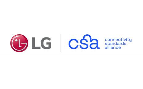 The logo of LG and Connectivity Standards Alliance