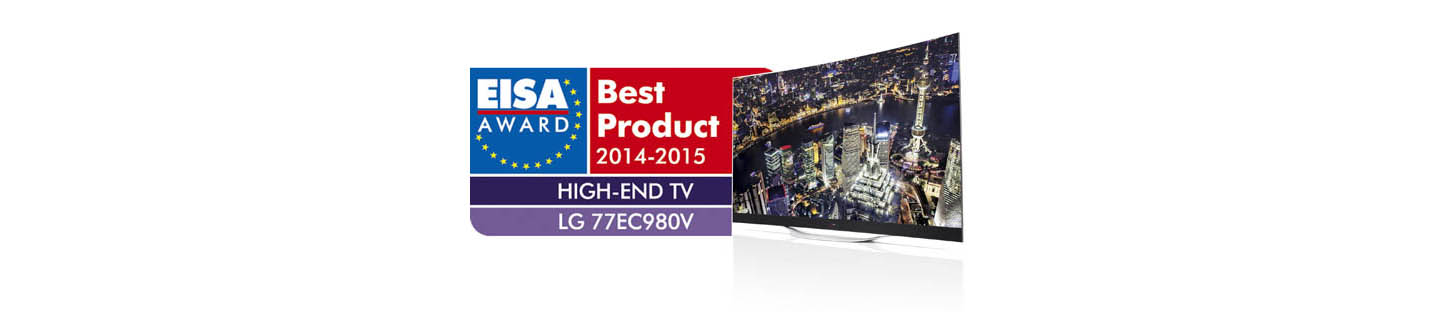 LG OLED TV HONORED FOR THIRD CONSECUTIVE YEAR AT EUROPE’S EISA AWARDS