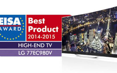 LG OLED TV HONORED FOR THIRD CONSECUTIVE YEAR AT EUROPE’S EISA AWARDS