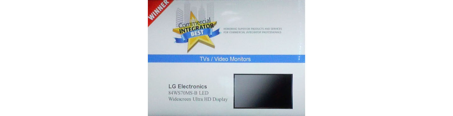LG SETS STANDARD OF EXCELLENCE IN DIGITAL SIGNAGE WITH FOUR TOP AWARDS AT INFOCOMM