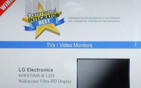 LG SETS STANDARD OF EXCELLENCE IN DIGITAL SIGNAGE WITH FOUR TOP AWARDS AT INFOCOMM