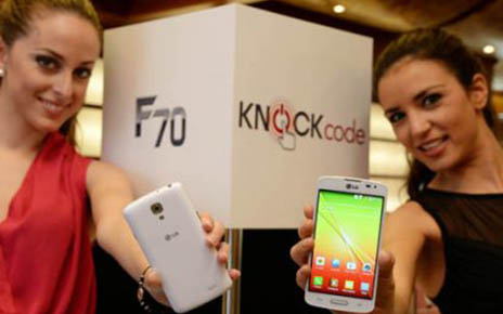 LG TARGETS NEW LTE SMARTPHONE OWNERS WITH LG F70