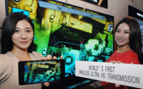 LG TO DEMONSTRATE WORLD’S FIRST WIRELESS ULTRA HD TRANSMISSION TECHNOLOGY AT MWC 2013
