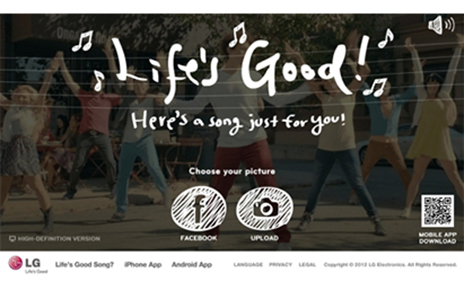 LG TO ENHANCE CONSUMER ENGAGEMENT WITH UPLIFTING SOCIAL NETWORKING CAMPAIGN