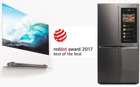 LG WINS DUAL “BEST OF THE BEST” IN THIS YEAR’S RED DOT AWARDS