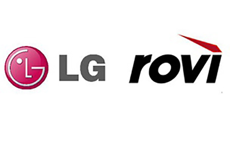 ROVI, LG ELECTRONICS ENTER LICENSE AGREEMENT