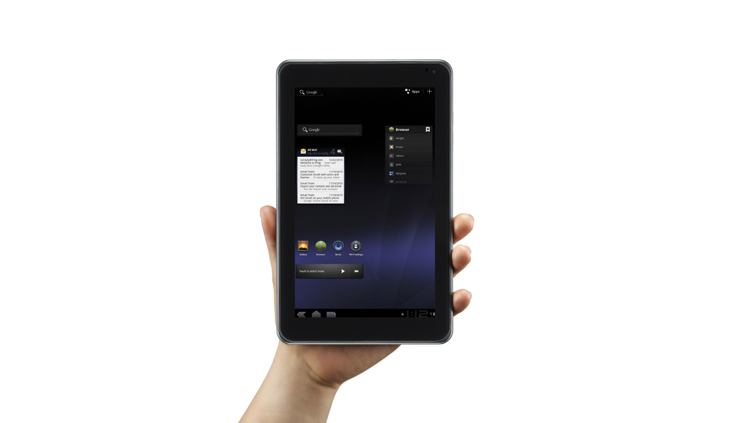 SETTING A NEW STANDARD IN TABLETS, LG OPTIMUS PAD DEBUTS AT MWC