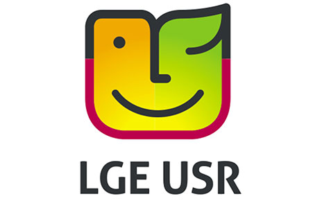 The logo of LG Electronics USR