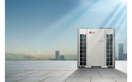 The front view of LG Multi V™ i with 26HP as a single frame