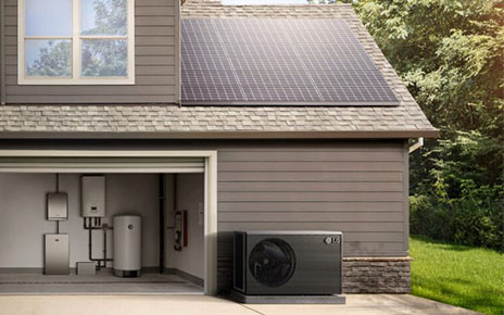 LG's Energy Storage System (ESS) integrated with Therma V™ R290 Monobloc air-to-water heat pump and LG Therma V™ Integrated Water Tank (IWT)