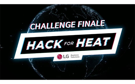 A poster of LG Hack for Heat grand finale