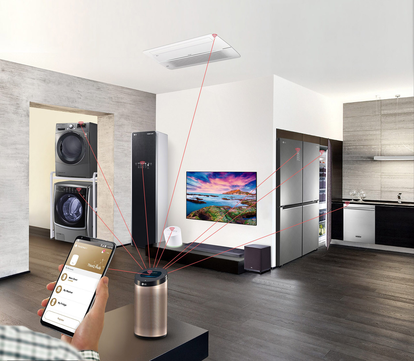 LG SMART ECOSYSTEM SOLUTION TO POWER GROUNDBREAKING HOME OF THE FUTURE