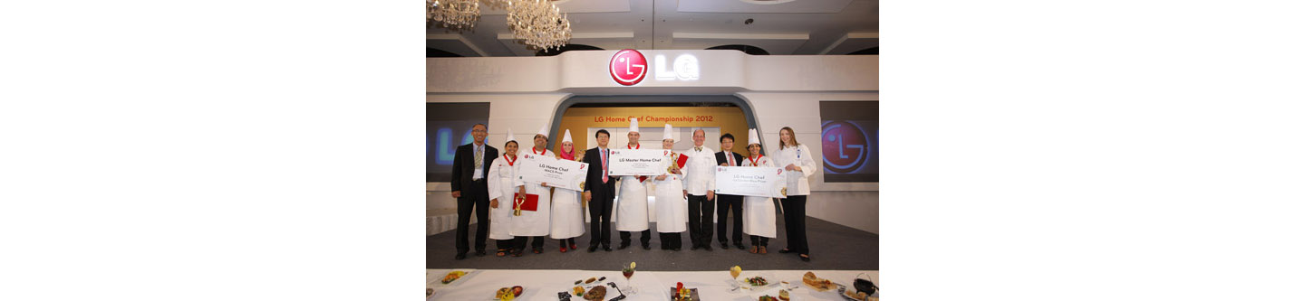 SOUTH AFRICA TAKES THE CROWN IN LG HOME CHEF REGIONAL CHAMPIONSHIP 2012