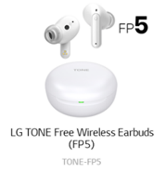 LG TONE Free FP5 LG TONE Free FP5 White