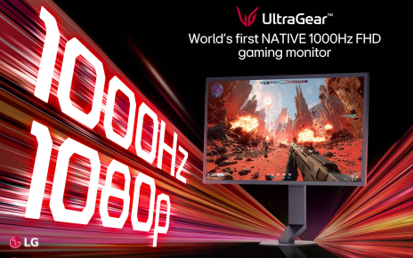 LG Electronics Introduces World’s First Native 1000Hz Full HD Gaming Monitor