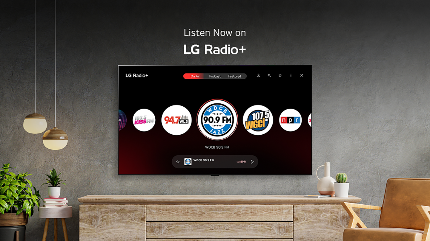 LG Launches Free Audio Streaming Service With Easy Access and Simple, Dynamic User Experience