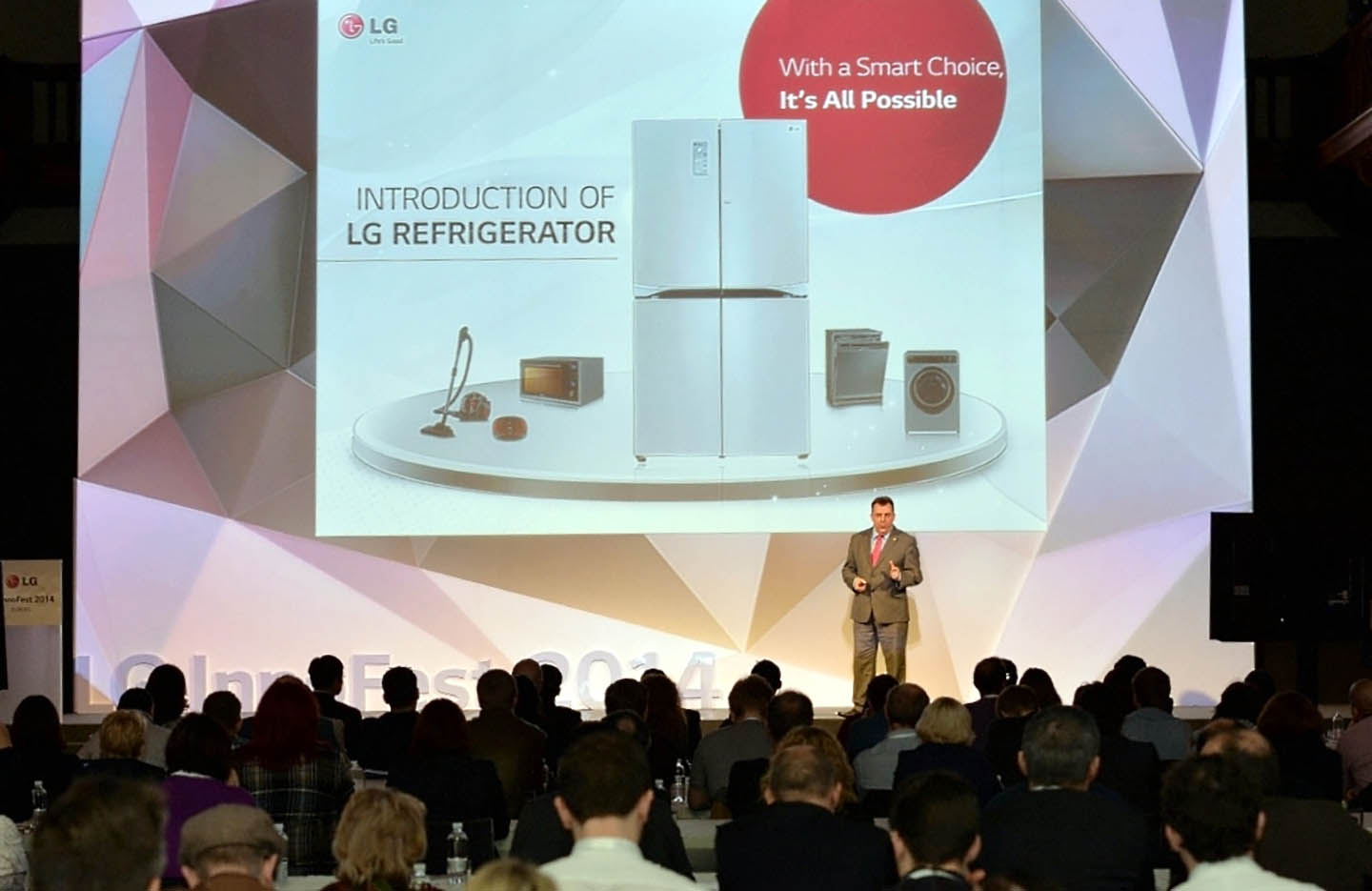LG TARGETS EUROPEAN MARKET WITH CONSUMER-CENTERED PRODUCTS AT INNOFEST 2014
