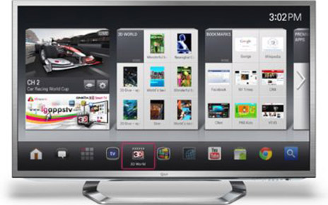 LG TO INTRODUCE GOOGLE TV AT CES 2012