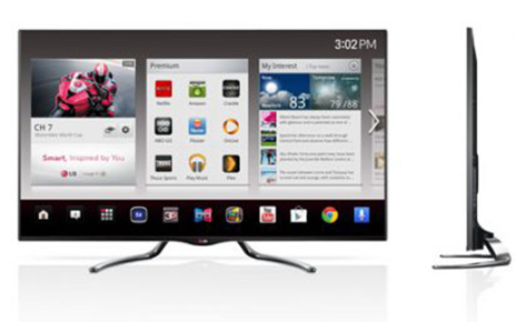 LG TO SHOWCASE TWO NEW MODELS FEATURING GOOGLE TV AT CES 2013