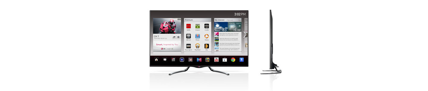 LG TO SHOWCASE TWO NEW MODELS FEATURING GOOGLE TV AT CES 2013