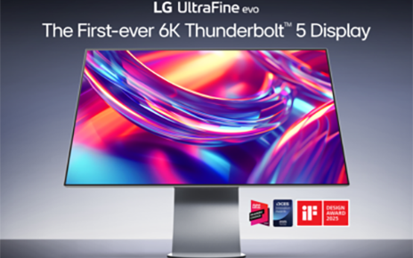 LG Unveils World’s First 6K Monitor With Thunderbolt™ 5 for Professional Creators