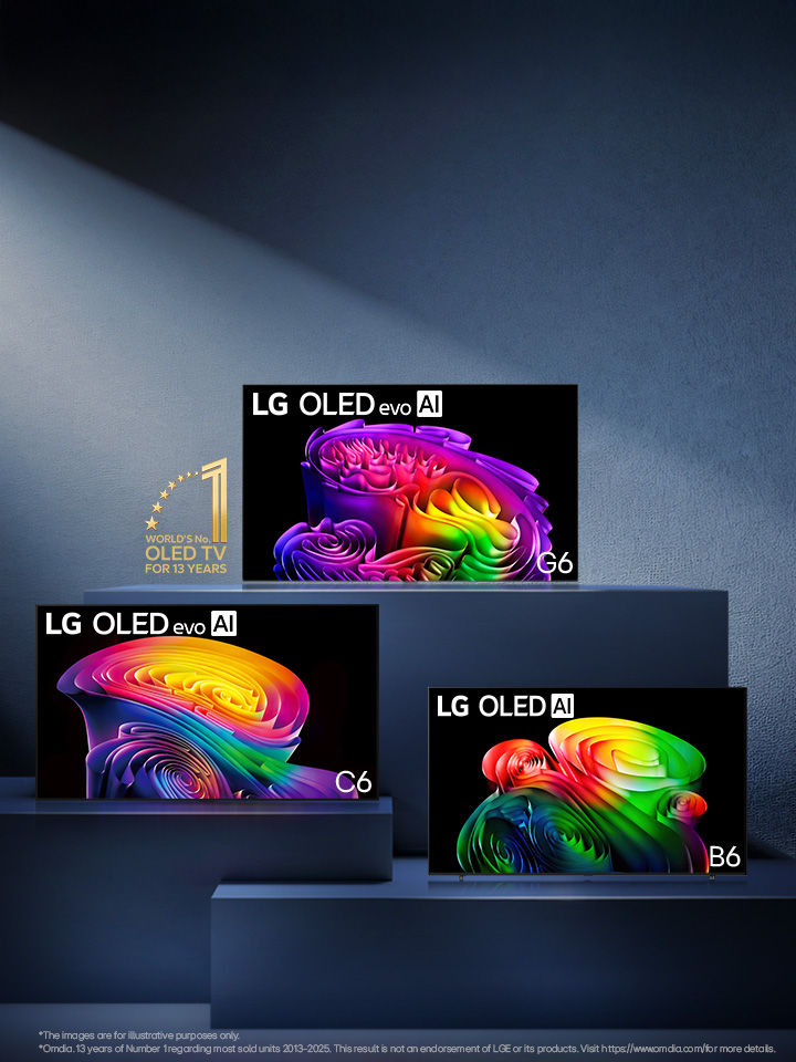 Meet our diverse lineup of next OLED TVs