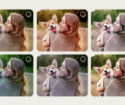 Screen of a user going through the AI Picture Wizard personalization process. One of the options is highlighted as if the user already made their choice.